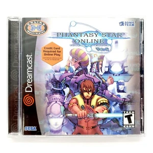 Phantasy Star Online Ver. 2 (Sega Dreamcast, 2001) Complete Tested & Works - Picture 1 of 5