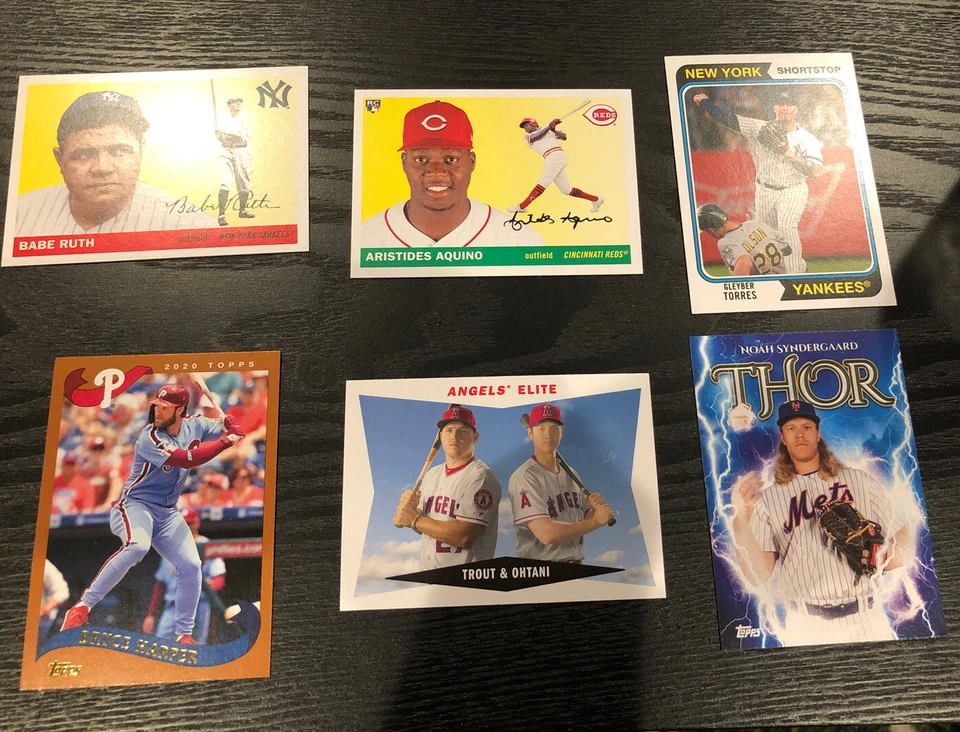 2020 Topps Archives MLB Select Your Cards You Pick - Image 1 of 1