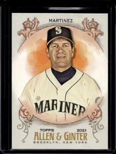 Edgar Martinez 2021 Topps Allen & Ginter - #311 SP - Seattle Mariners - Picture 1 of 2