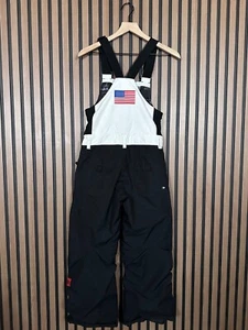 686 x NASA Exploration Bib Medium Black & White Thermal Leg Extender Insulated - Picture 1 of 15
