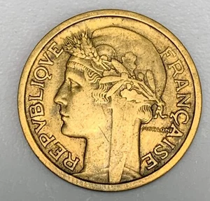 1936 FRANCE 1 FRANC Cornucopia  Coin (1121) - Picture 1 of 2