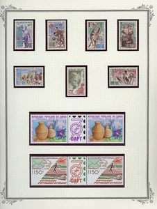 FRENCH AFRICA - CONGO Scott Album Page Lot #83 - SEE SCAN - $$$ - Picture 1 of 1