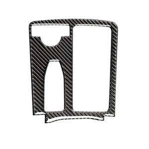 Apoyabrazos de fibra de carbono portavasos panel cubierta moldura para Benz Clase C W204 - Imagen 1 de 9