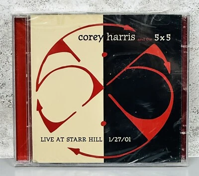 Corey Harris and the 5x5  Live at Starr Hill CD 2001 NEW Sealed Foto 1 de 4
