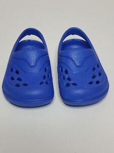 Infant Croc Style Sandals, Unisex Size 2, Blue