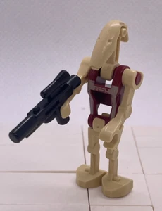 Lego Star Wars Seguridad Batalla Droide Bronceado Insignia e Insignia de Pecho sw0347 7877 - Imagen 1 de 5