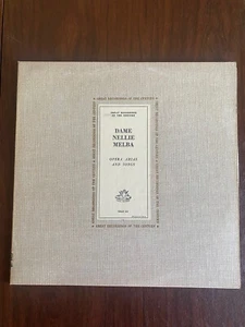 Angel Records – COLH 125 - Dame Nellie Melba – Opera Arias and Songs - Picture 1 of 5
