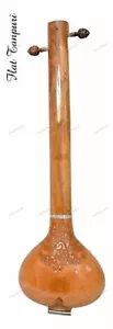 Neu Profi Indisch Musikinstrument Tun Holz 4 Saiten Flach Tanpura - Bild 1 von 4