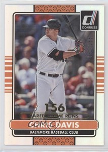 2015 Panini Donruss Stat Line Career /156 Chris Davis #55