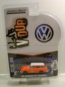 1965 '65 VW TYPE 3 SQUAREBACK PENNZOIL CHASE V-DUB R11 GREENLIGHT DIECAST 2020 - Picture 1 of 2