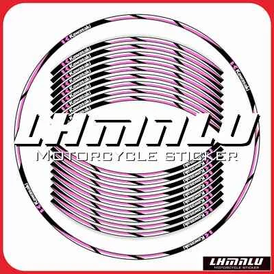 For KAWASAKI 10R 25R 4R 6R RIM Stickers Waterproof Wheel Reflective Decal #0506 Foto 1 de 4