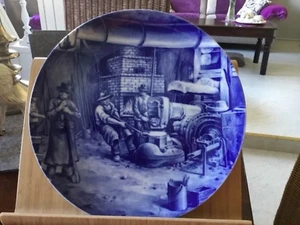 Fürstenberg Porzellan Teller 9Siegerländer Jahresteller 24cm Wasserhammer im Sie - Bild 1 von 4