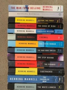 Kurt Wallander Mysteries complete series Henning Mankell 13 PB lot - Picture 1 of 4