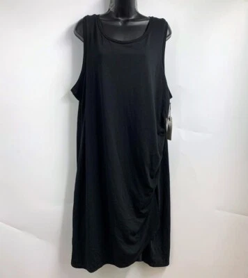 Vestido de jersey Treasure & Bond feminino sem mangas TB453401WN tamanho 3x novo com etiquetas - Imagem 1 de 4