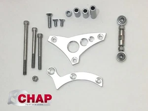 Big Block Mopar Alternator Bracket 383 400 Chrysler V-Belt 3 - Foto 1 di 4