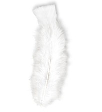 50 PIUME BIANCHE CM.10 ACCESSORIO COSTUME DI CARNEVALE PARTY