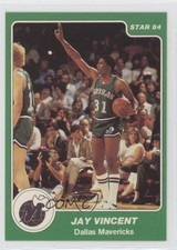 1984-85 Star Arena Set Jay Vincent (Mavericks) #10.2