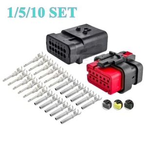 12 Pin TE Connectivity/Ampseal 16-Series Automotive Sensor Connector Plug Kit - Picture 1 of 11
