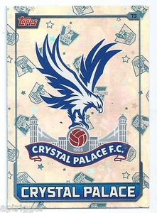 2015 / 2016 EPL Match Attax Base Card (73) CRYSTAL PALACE Logo - Picture 1 of 1