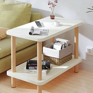 Sofa Side Table,2-Tier End Table Mini Coffee Table Night Stand Small Table Moder - Picture 1 of 8