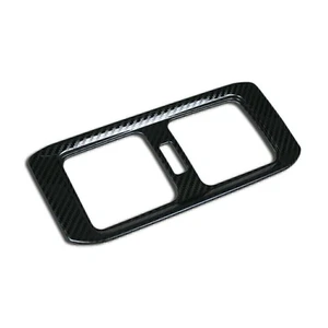 Cubierta de abertura de ventilación de aire acondicionado trasero fibra de carbono para Toyota RAV4 19-20 - Imagen 1 de 4