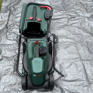 BOSCH EasyMOWER 18V-32-200 Cordless Lawnmower + Battery +Charger - Picture 1 of 17