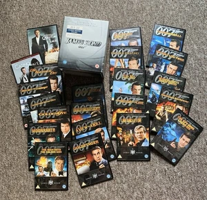 James Bond 007 Ultimate DVD Collectors Set 22 Films Box Set - Imagen 1 de 3