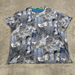 Camiseta Robert Graham Para Hombre 4XL Manga Corta Multicolor Abstracto Algodón Suave - Imagen 1 de 9