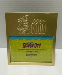 Vintage 2000 Scooby Doo Bilderrahmen goldfarben hält 4x6" Foto sieht gut aus - Bild 1 von 6