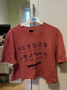 Urban Outfitters Zodiac Star Sign Crop Top - Picture 1 of 5