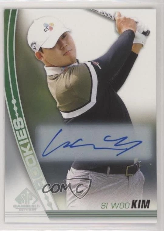 2021 SP Game Used Rookies Spectrum Auto Si Woo Kim #44 Rookie Auto RC - Image 1 of 2