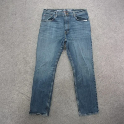 St Johns Bay Jeans Mens 36x32 Blue Regular Fit Comfort Stretch Denim Zip Fly - Image 1 of 4