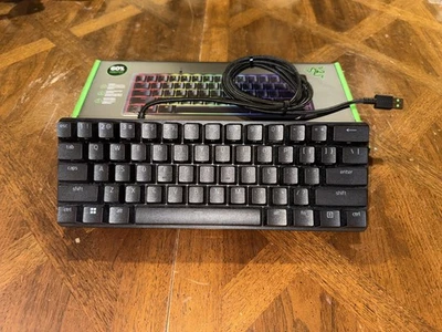  Razer Huntsman Mini - Clicky Optical Switch (Purple) - US - Black - Image 1 of 3