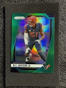 2024 Panini Prizm Football Green Prizm #116 Will Anderson Jr. Houston Texans - Picture 1 of 2