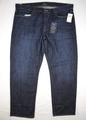 New Lucky Brand Jeans Men's 40x30 Vintage Straight 363 Candiani Denim Italy Dark - Image 1 of 4