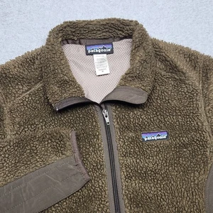 Patagonia Retro X Jacke Damen mittelbraun Hochflor Sherpa Fleece Full Zip - Bild 1 von 11