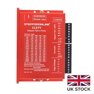 STEPPERONLINE Closed Loop Stepper Driver 0-7A 24-50VDC for Nema 17, 23, 24 Motor - Image 1 of 4