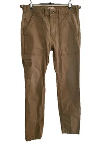 Levi Strauss & Co khaki Cargo Pants stretch Utility Mens Size 32X32 - Picture 1 of 8