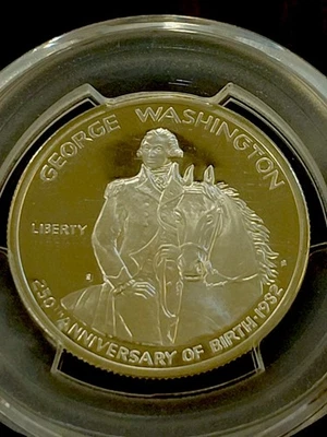 1982 S Washington Silver Half Dollar Commemorative PCGS PR69 DCAM - Image 1 of 4