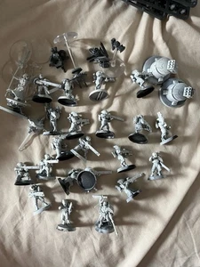 Tau Empire Fire Warriors x 20, Cadre Fireblade, Ethereal- Warhammer 40k - Picture 1 of 6