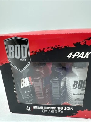 Bod Man Black Really Ripped Abs Most Wanted & Fresh Blue Musk 1.8 oz Gift Set - Image 1 of 4