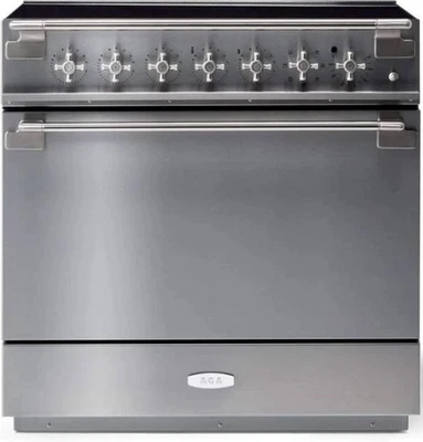 AGA Elise Series 36" faixa de indução independente 5 elementos tampa 4,5 pés AEL361INSS - Imagem 1 de 4