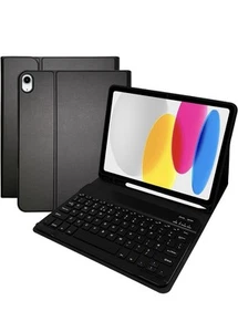 Tastatur Hülle für iPad 11./10. Generation 2025/2022 11 Zoll/10,9 Zoll, - Bild 1 von 6
