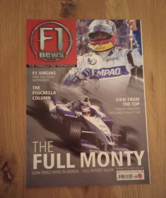 Formula One - F1 News Magazine - The Full Monty - September 22 2001 - Issue 16 - Image 1 of 4