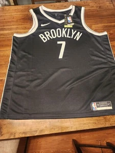 NWT Kevin Durant #7 Brooklyn Nets Nike Swingman Jersey - Size 56 / 2XL / XXL - Picture 1 of 14