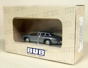 BUB 1/87 - 06704 Mercedes Benz 300SL Grey Metallic - Diecast Model car - Picture 1 of 2