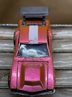 Redline Hot Wheels 1970 MIGHTY MAVERICK US (SCHILLERNDES LACHSROSA) EX ++ SELTEN!