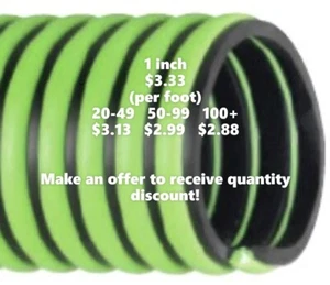 1 pulgada ID Kanaflex 300 EPDM verde - manguera séptica y de succión/descarga de agua - Imagen 1 de 4