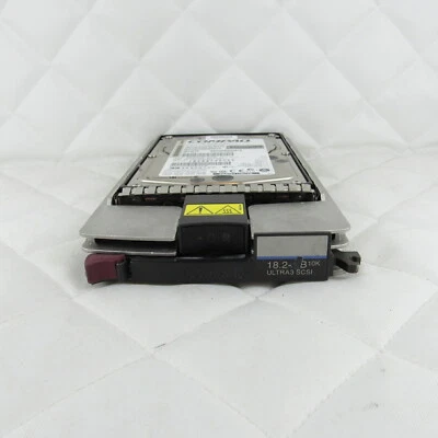 HP SERVER 18.2GB 10K HOT-PLUG WU3 SCSI HARD DISK DRIVE 3.5 152190-001 - Image 1 of 2
