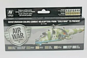 Vallejo Model Air Paint Set: Soviet/Russian Helicopters - VAL71601 - Picture 1 of 2
